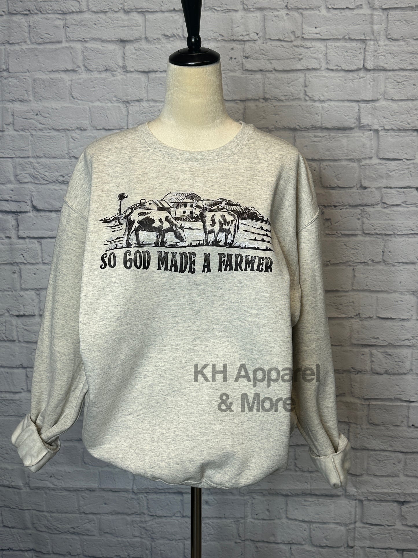 So God Made A Farmer Sweatshirt